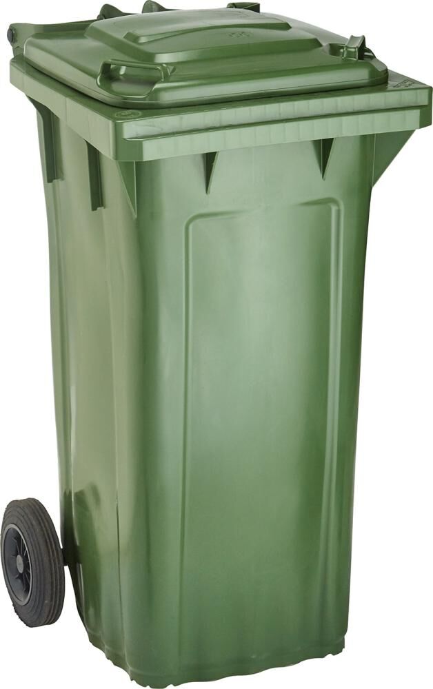 OPV Großmülltonne WAVE 120 Liter Grün Produktbild OPV Großmülltonne WAVE 120 Liter Grün