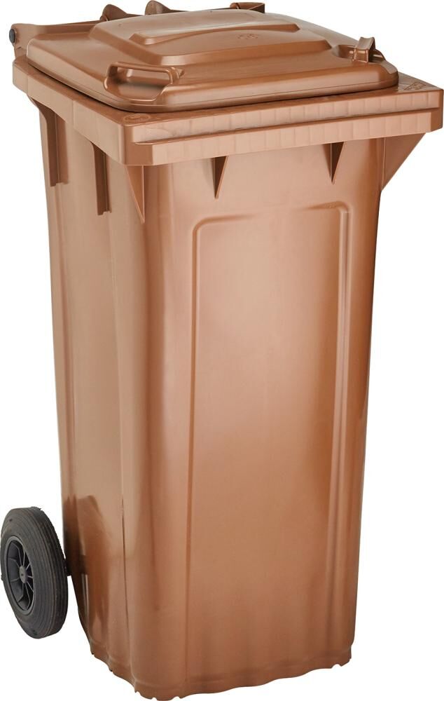 OPV Großmülltonne WAVE 120 Liter Braun Produktbild OPV Großmülltonne WAVE 120 Liter Braun