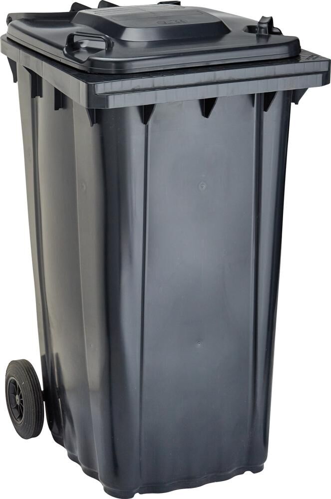 OPV Großmülltonne WAVE 240 Liter Grau Produktbild OPV Großmülltonne WAVE 240 Liter Grau