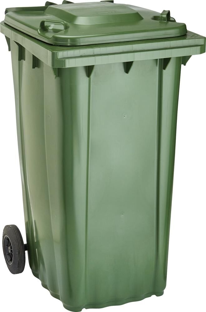 OPV Großmülltonne WAVE 240 Liter Grün Produktbild OPV Großmülltonne WAVE 240 Liter Grün