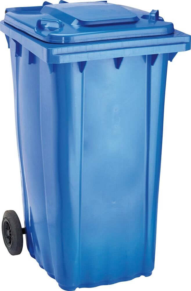 OPV Großmülltonne WAVE 240 Liter Blau Produktbild OPV Großmülltonne WAVE 240 Liter Blau