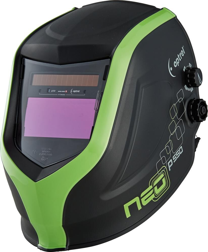 OPTREL Schweißerhelm neo p550 green Produktbild OPTREL Schweißerhelm neo p550 green
