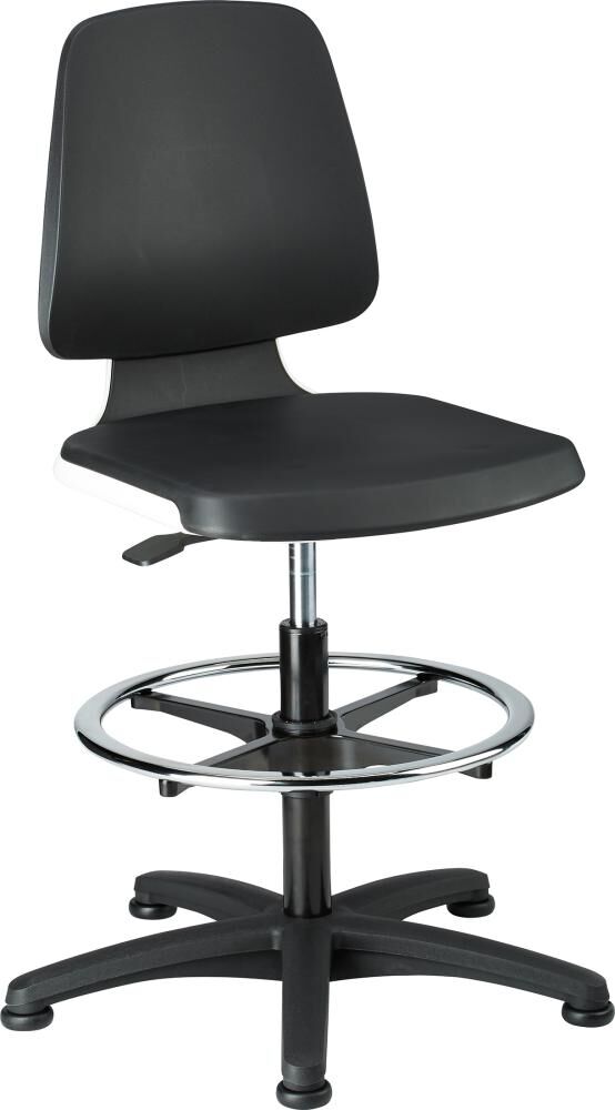 Bimos Stuhl Labsit 3 weiß mit Fußring Produktbild Bimos Stuhl Labsit 3 weiß mit Fußring