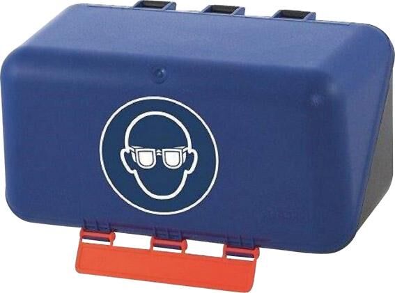 Gebra Aufbewahrungsbox SECU Mini Standard für Augenschutz blau Produktbild Gebra Aufbewahrungsbox SECU Mini Standard für Augenschutz blau