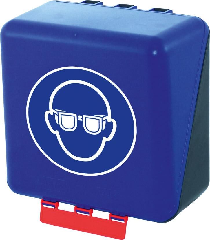 Gebra Aufbewahrungsbox SECU Midi Standard für Augenschutz blau Produktbild Gebra Aufbewahrungsbox SECU Midi Standard für Augenschutz blau
