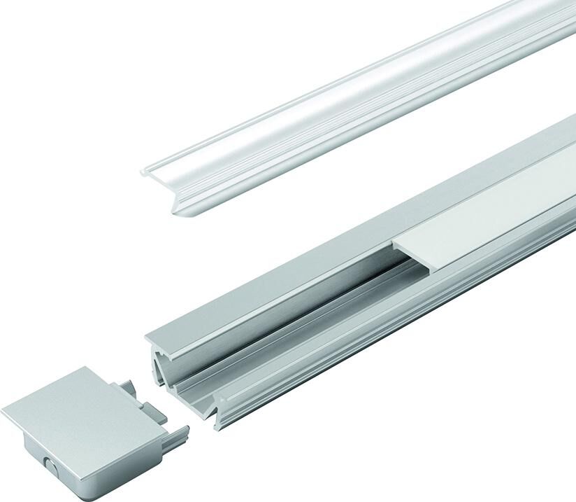 Magic LED ChannelLine G-2 klar L 2000 mm, Profil Produktbild Magic LED ChannelLine G-2 klar L 2000 mm, Profil