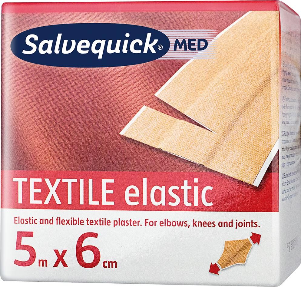 Cederroth  Salvequick textiles Pflaster 6 cm x 5 m Produktbild Cederroth  Salvequick textiles Pflaster 6 cm x 5 m