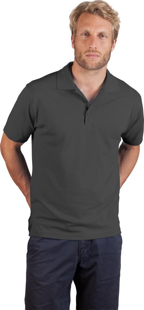 Promodoro Poloshirt graphite Gr.2XL Produktbild Promodoro Poloshirt graphite Gr.2XL