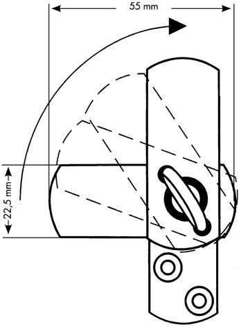 Bever Fenstersicherung 1-flügelig weiß Produktbild Bever Fenstersicherung 1-flügelig weiß bild 2