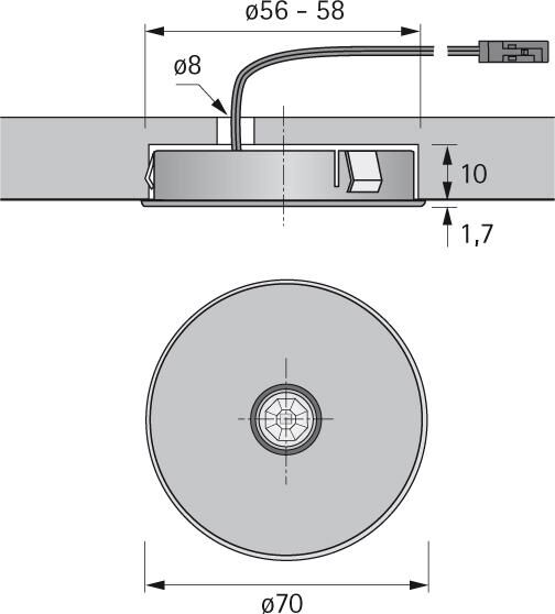 Magic LED PowerLite, rd, EDS Opt.ww, 12VDC, 3.5W, 3.0m Produktbild Magic LED PowerLite, rd, EDS Opt.ww, 12VDC, 3.5W, 3.0m bild 2