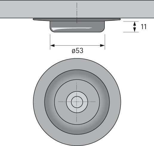 Magic Blendring SuperSpot innen schwarz/außen edel. Produktbild Magic Blendring SuperSpot innen schwarz/außen edel. bild 2