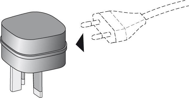 Magic HV-Adapter v.Eurofl.zu UKTYPG(2)-CEE7/16 Adapt. Produktbild Magic HV-Adapter v.Eurofl.zu UKTYPG(2)-CEE7/16 Adapt.