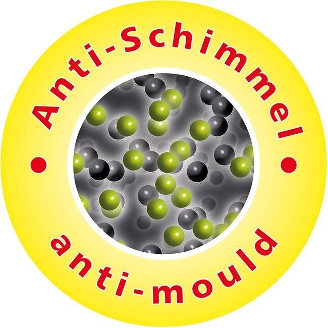 Wenko Duschvorhang 180x200 light blue antis. Produktbild Wenko Duschvorhang 180x200 light blue antis. bild 2