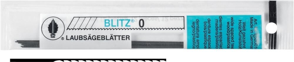JH Laubsägebl.Blitz Gr. 3 weitgezahnt JH Laubsägebl.Blitz Gr. 3 weitgezahnt