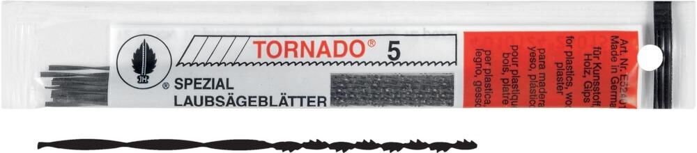 JH Laubsägeblatt Tornado Gr. 3 rundgezahnt Produktbild JH Laubsägeblatt Tornado Gr. 3 rundgezahnt