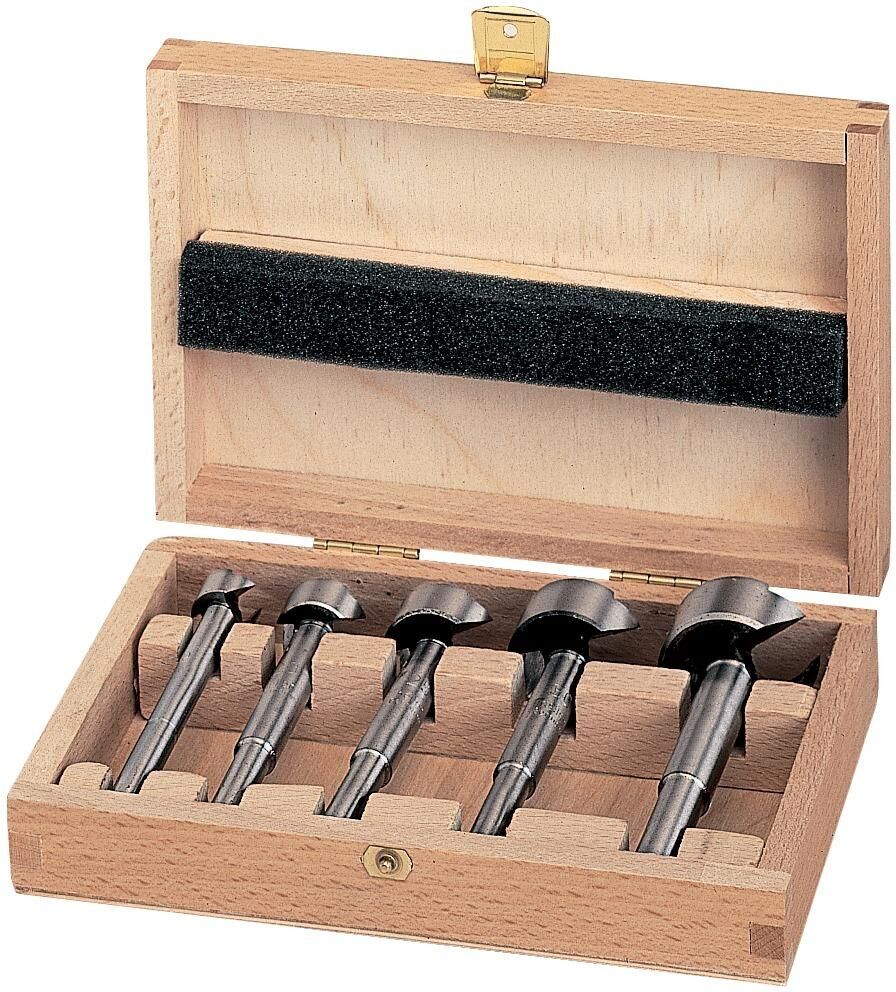 Fortis Forstnerbohrer-Satz 5tlg. 15-35mm Produktbild Fortis Forstnerbohrer-Satz 5tlg. 15-35mm