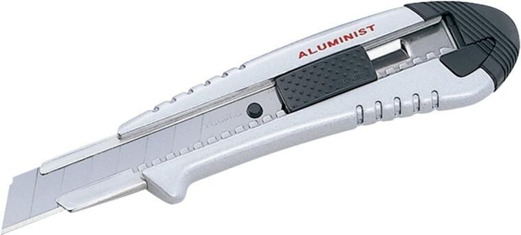 Tajima Aluminist-Cutter AC500 18mm m. Taste silber Produktbild Tajima Aluminist-Cutter AC500 18mm m. Taste silber