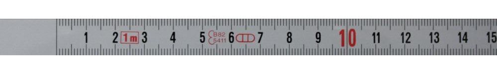 Hedue Skalenbandmaß X151 5m rechts nach links Produktbild Hedue Skalenbandmaß X151 5m rechts nach links