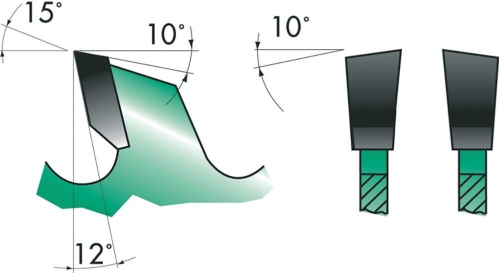 Edessö Kreissägeblatt HM-Präz. 300x3,2x30 ZZ. 96 VW Produktbild Edessö Kreissägeblatt HM-Präz. 300x3,2x30 ZZ. 96 VW bild 2