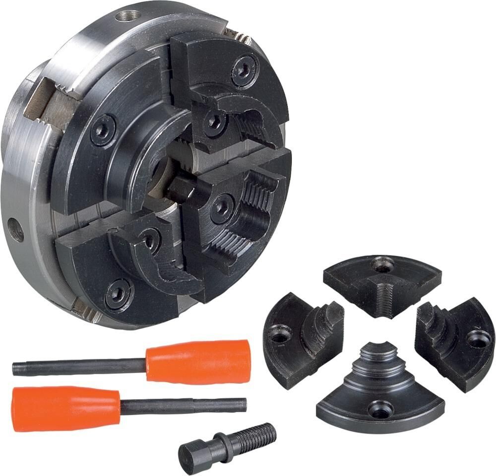 Holzstar 4-Backenfutter-Set 2 100mm M33x3,5 Produktbild Holzstar 4-Backenfutter-Set 2 100mm M33x3,5