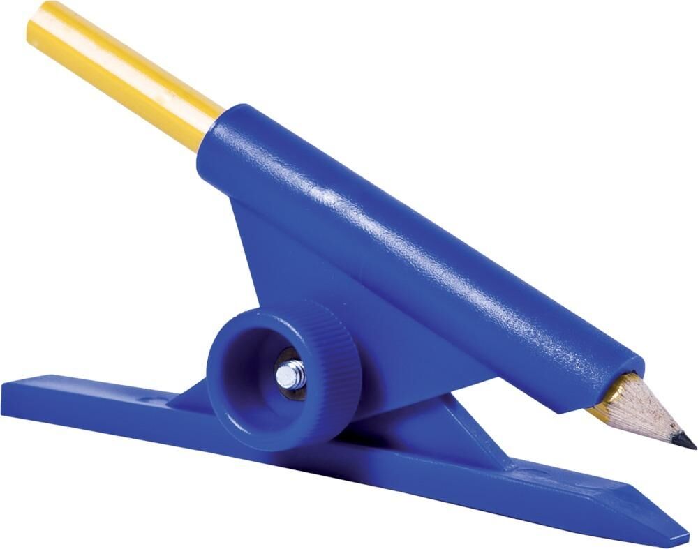 Schwaiger Parallelanreisser blau mit Zirkelspitze Produktbild Schwaiger Parallelanreisser blau mit Zirkelspitze