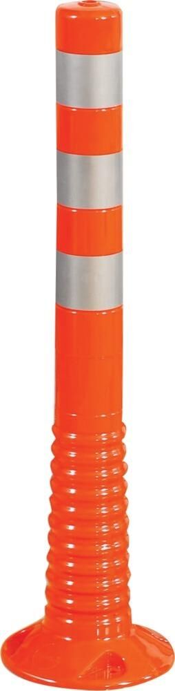 Temka Flexipfosten 750mm, Ø 80mm, orange Produktbild Temka Flexipfosten 750mm, Ø 80mm, orange