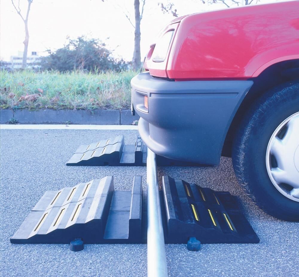 Moravia Schlauchbrücke Morion schwarz gelb reflektierend Produktbild Moravia Schlauchbrücke Morion schwarz gelb reflektierend