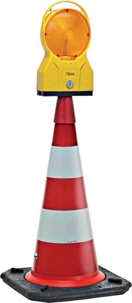Wemas Kegelblitzleuchte LED Doppelseitig Höhe 750 mm Produktbild Wemas Kegelblitzleuchte LED Doppelseitig Höhe 750 mm