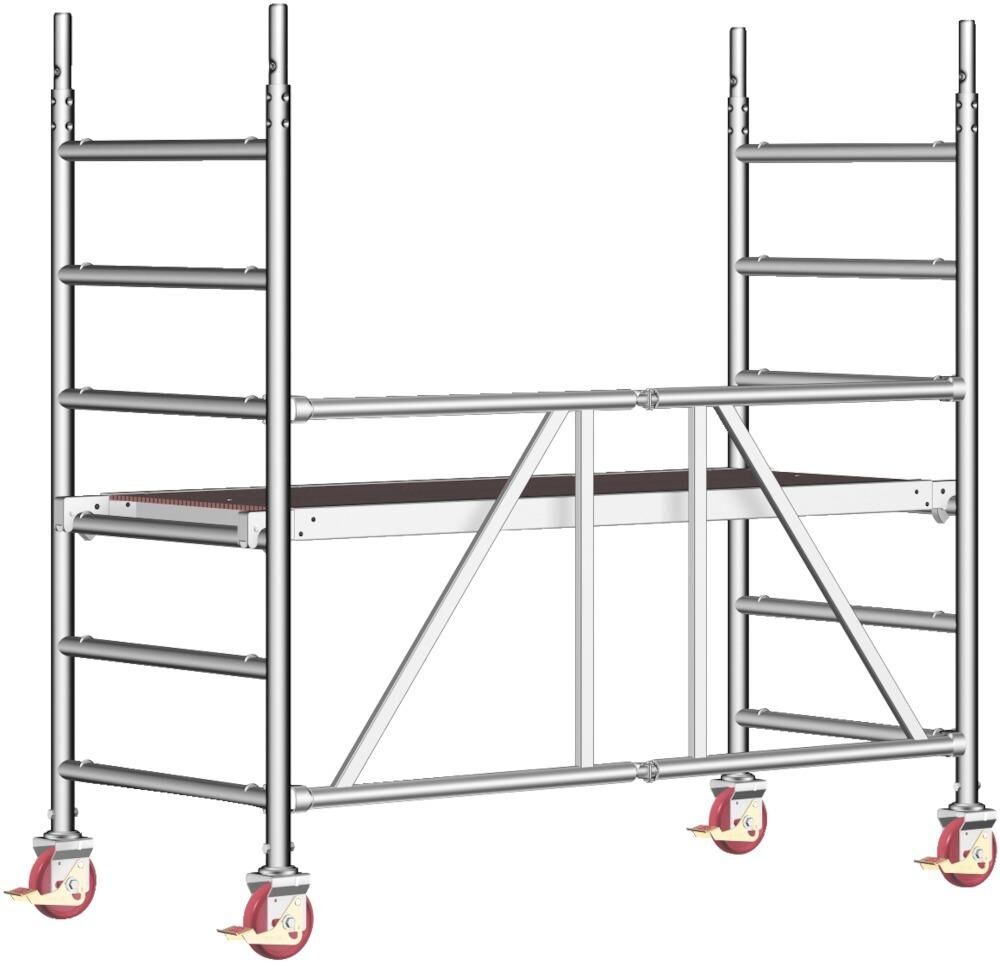 Layher Rollgerüst Zifa P2 Arbeitshöhe 7,75 m Produktbild Layher Rollgerüst Zifa P2 Arbeitshöhe 7,75 m