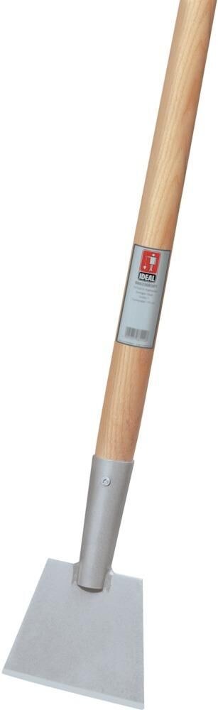 Idealspaten Eisstösser Stahl gehärtet lackiert mit Stiel 140 x 180 mm Produktbild Idealspaten Eisstösser Stahl gehärtet lackiert mit Stiel 140 x 180 mm