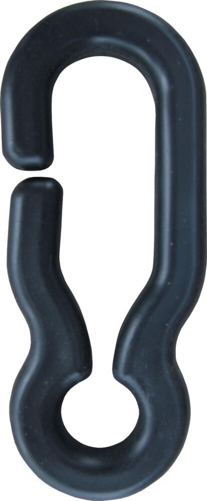 Temka Universalhaken schwarz für Kunststoffkette Temka Universalhaken schwarz für Kunststoffkette