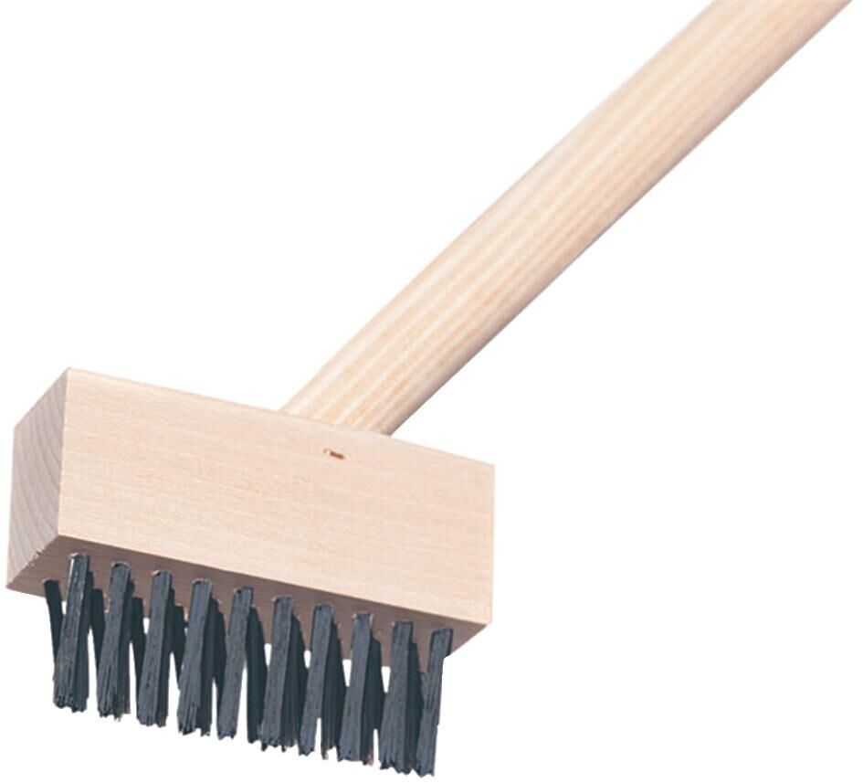 Idealspaten Fugenbürste Stahlborste Langstiel Durchmesser 23,5 mm Produktbild Idealspaten Fugenbürste Stahlborste Langstiel Durchmesser 23,5 mm