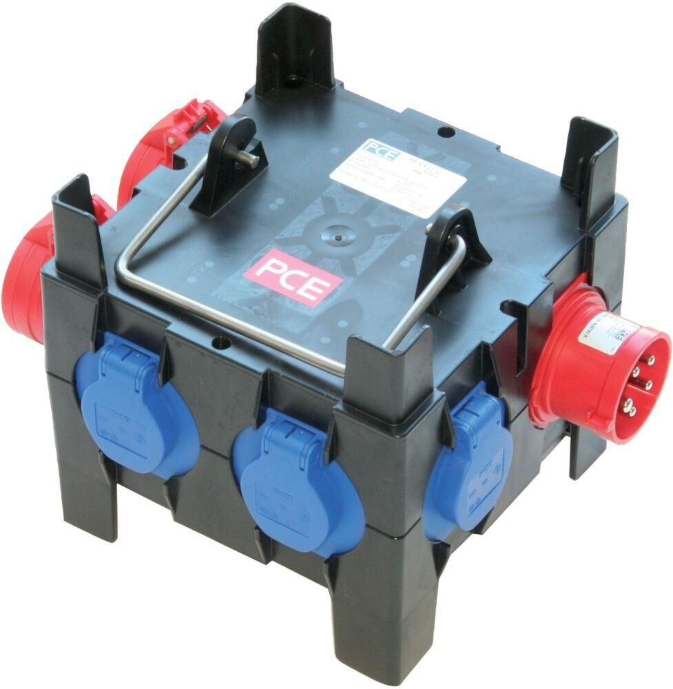 PCE Steckdosenverteiler Kunststoff M-Imst 16/2-4/OF Produktbild PCE Steckdosenverteiler Kunststoff M-Imst 16/2-4/OF