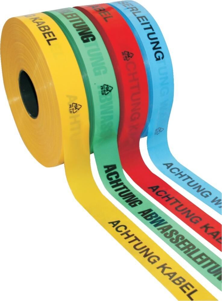 Trassen Warnband 250 m Achtung Kabel Trassen Warnband 250 m Achtung Kabel