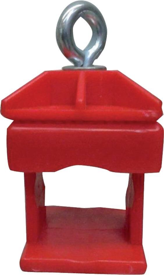 Schilderklemme rot Kunststoff Typ 31313 Produktbild Schilderklemme rot Kunststoff Typ 31313