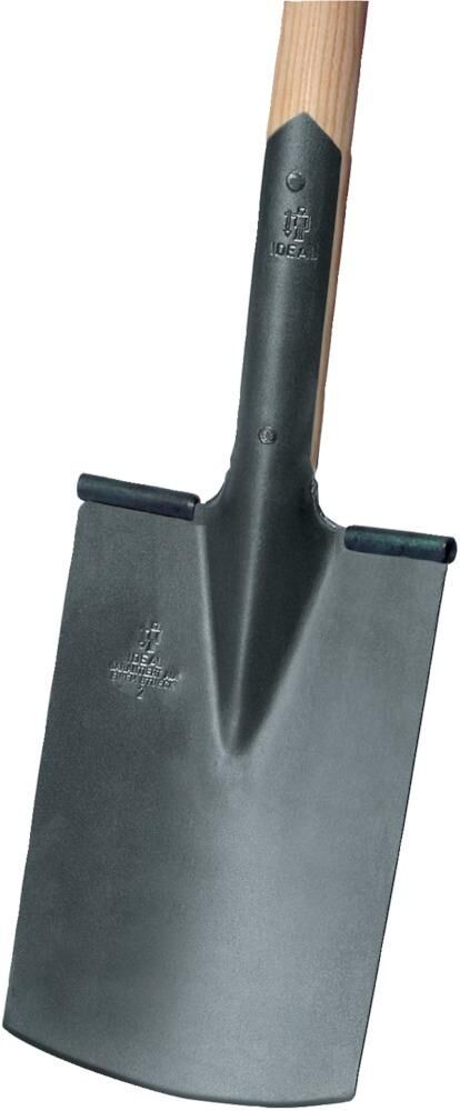 Idealspaten Bauspaten mit Tritt Gr. 2 Eschen T-Stiel Produktbild Idealspaten Bauspaten mit Tritt Gr. 2 Eschen T-Stiel