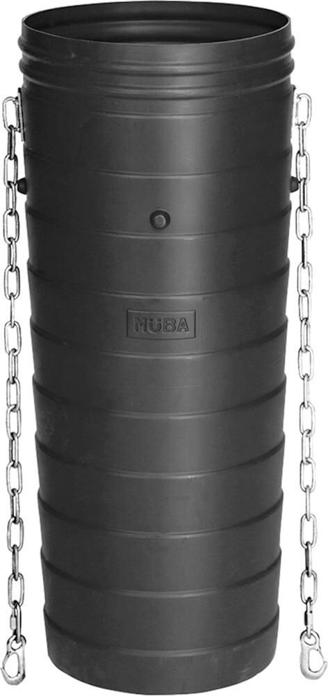 Müba Schuttrutsche schwarz 1,1 mtr Produktbild Müba Schuttrutsche schwarz 1,1 mtr