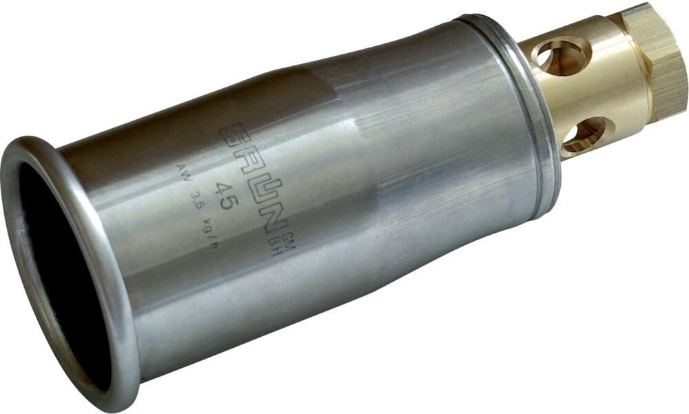 Grün Brennerkopf Edelstahl D 45 Produktbild Grün Brennerkopf Edelstahl D 45