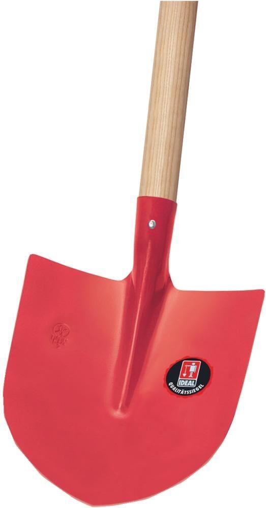 Idealspaten Frankfurter Schaufel mit Esche-Stiel rot Gr. 5 DIAMANT-PIONIER Produktbild Idealspaten Frankfurter Schaufel mit Esche-Stiel rot Gr. 5 DIAMANT-PIONIER