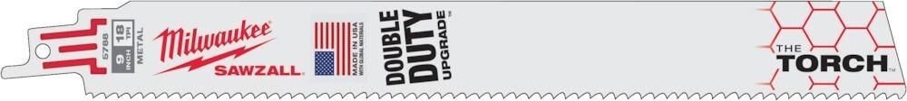 Milwaukee Säbelsägeblatt Metall a5 TORCH 230x1,8mm Produktbild Milwaukee Säbelsägeblatt Metall a5 TORCH 230x1,8mm bild 2