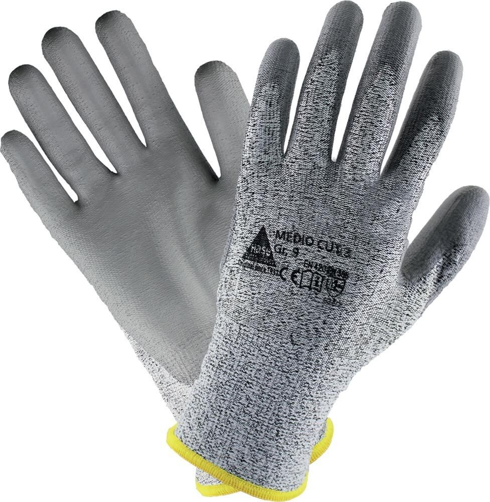 Hase Safety Gloves Schnittschutzhandschuh Medio Cut3 PU beschichtet Gr.10 Produktbild Hase Safety Gloves Schnittschutzhandschuh Medio Cut3 PU beschichtet Gr.10