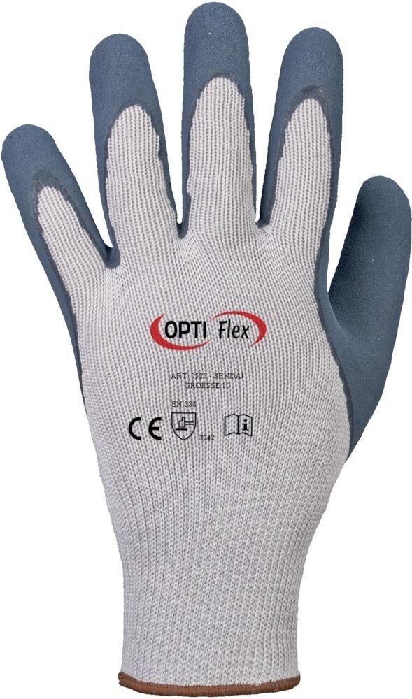 Optiflex Handschuh Sendai Latex Gr. 8 Produktbild Optiflex Handschuh Sendai Latex Gr. 8