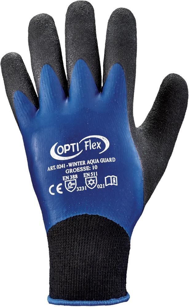 Optiflex Strickhandschuh Winter Aqua Guard Latex Gr. 10 Optiflex Strickhandschuh Winter Aqua Guard Latex Gr. 10