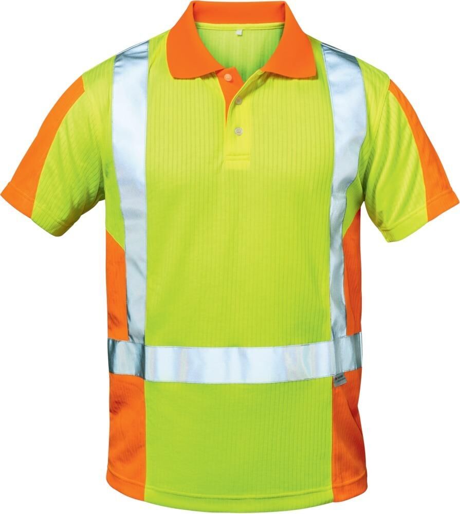 Elysee Warn Poloshirt Zwolle gelb orange Gr. 3XL Elysee Warn Poloshirt Zwolle gelb orange Gr. 3XL