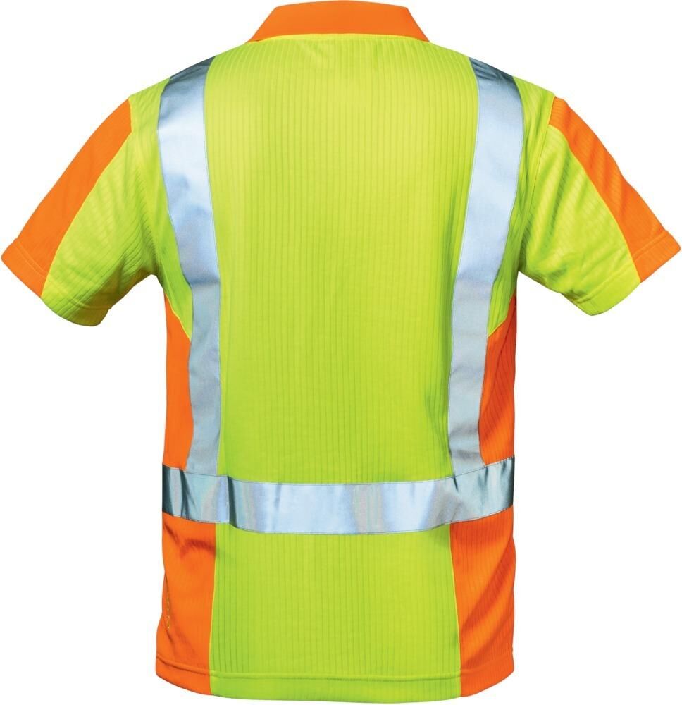 Elysee Warn Poloshirt Zwolle gelb orange Gr. 3XL Elysee Warn Poloshirt Zwolle gelb orange Gr. 3XL