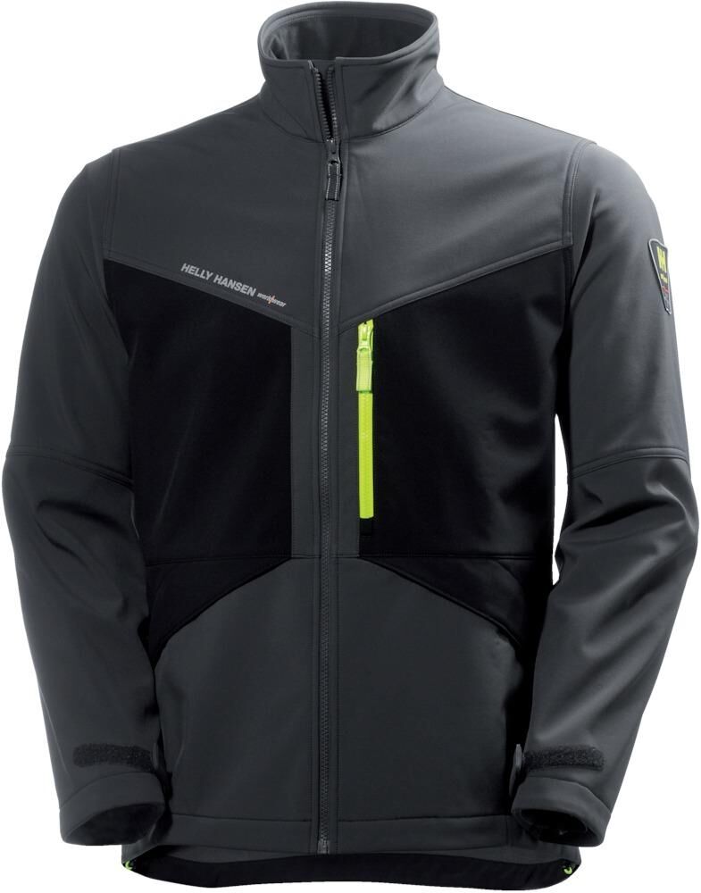 Helly Hansen Jacke Aker Softshell Gr.2XL dunkelgrau Produktbild Helly Hansen Jacke Aker Softshell Gr.2XL dunkelgrau