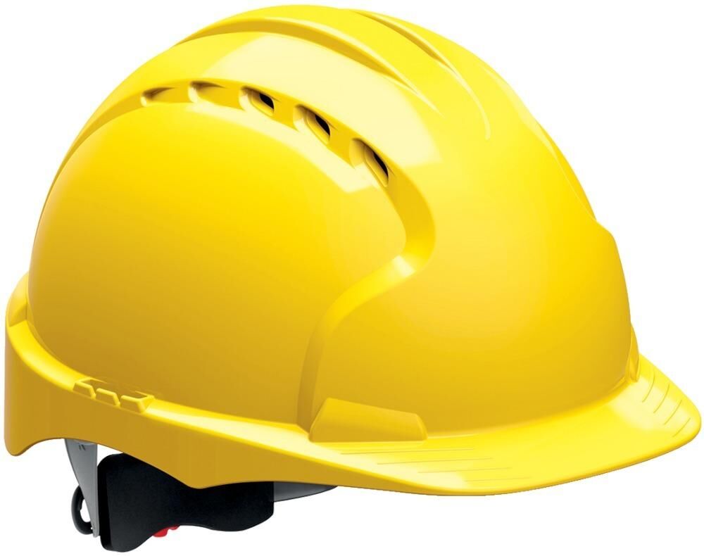 JSP Schutzhelm EVO3 mit Drehverschluss EN 397 gelb Produktbild JSP Schutzhelm EVO3 mit Drehverschluss EN 397 gelb
