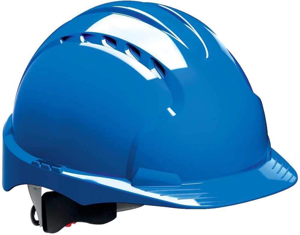JSP Schutzhelm EVO3 mit Drehverschluss EN 397 blau Produktbild JSP Schutzhelm EVO3 mit Drehverschluss EN 397 blau
