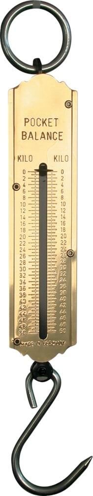 Taschenfederwaage 25kg Produktbild Taschenfederwaage 25kg