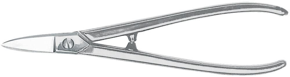 Erdi Goldschmiedeschere 180mm gerade vernickelt Produktbild Erdi Goldschmiedeschere 180mm gerade vernickelt